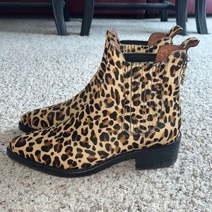 COACH WOMEN’S CHEETAH BOOTS (worn twice)